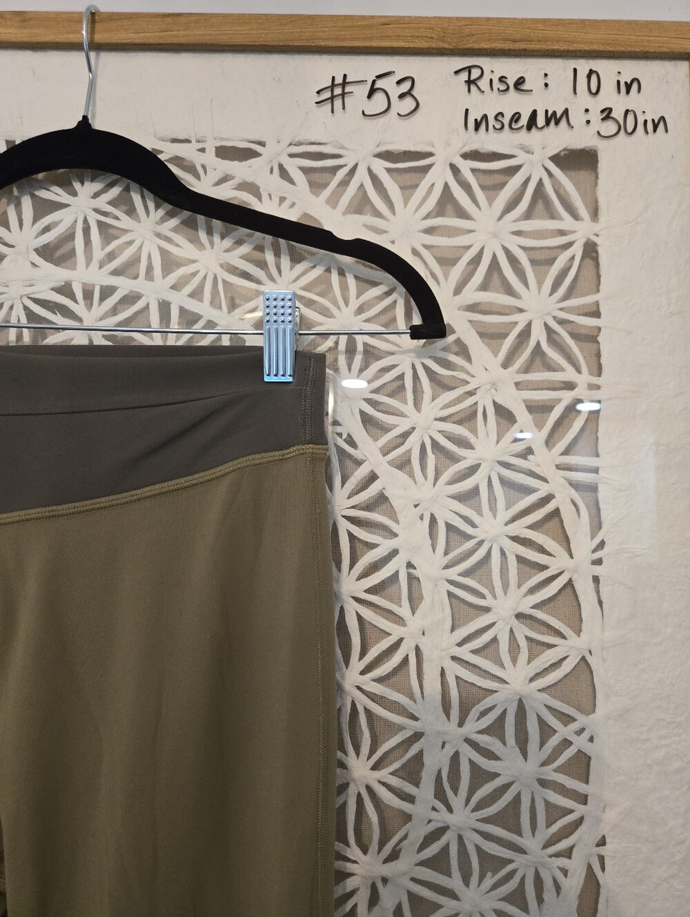 Lululemon Throwback Astro Pant High-Rise Olive Flare Yoga Pants Size 6 - Picture 5 of 9